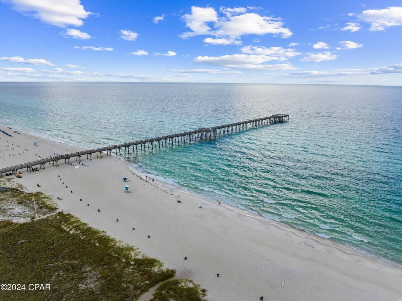 Beachfront view